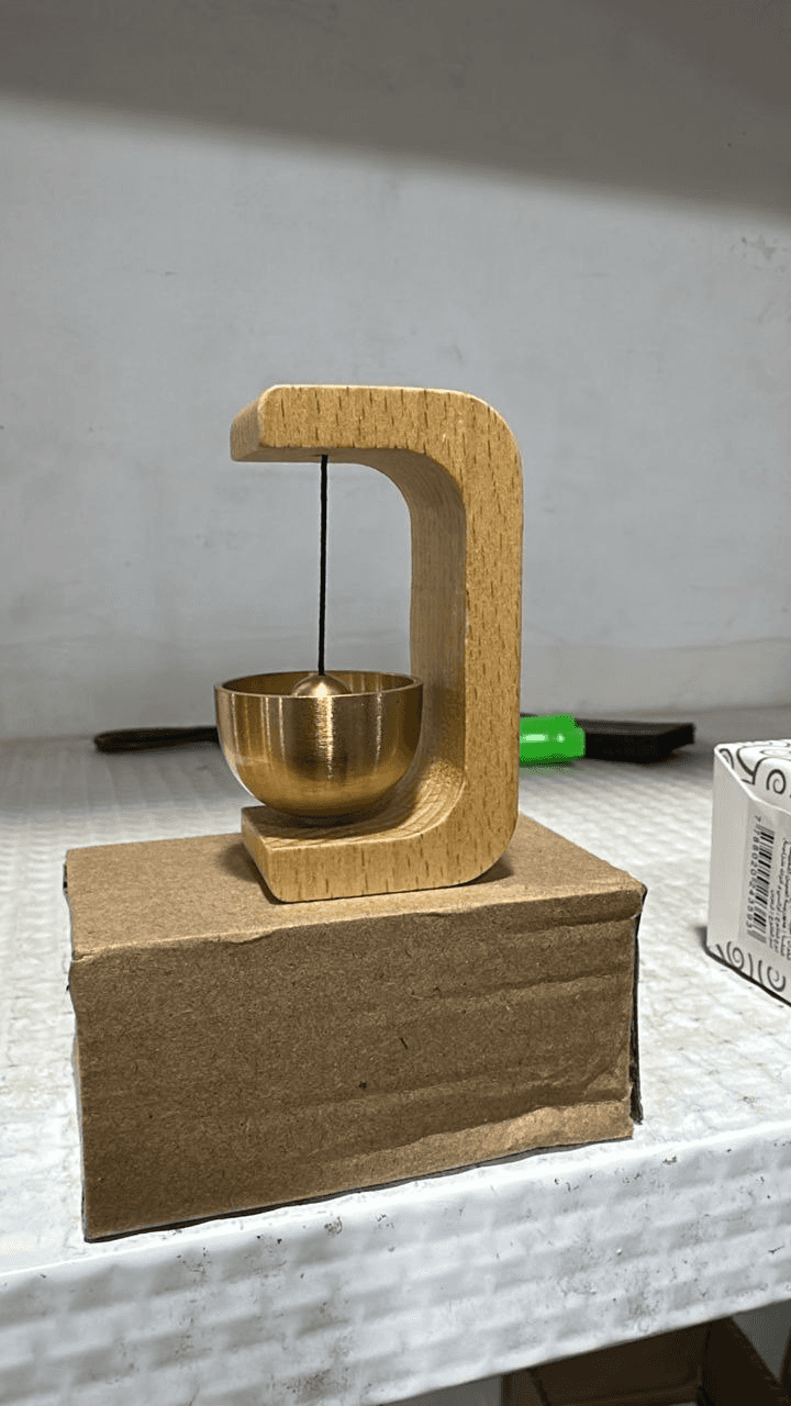 Sonnette de porte vintage style japonais en bois – جرس باب بتصميم أنيق - Maison - صورة 6