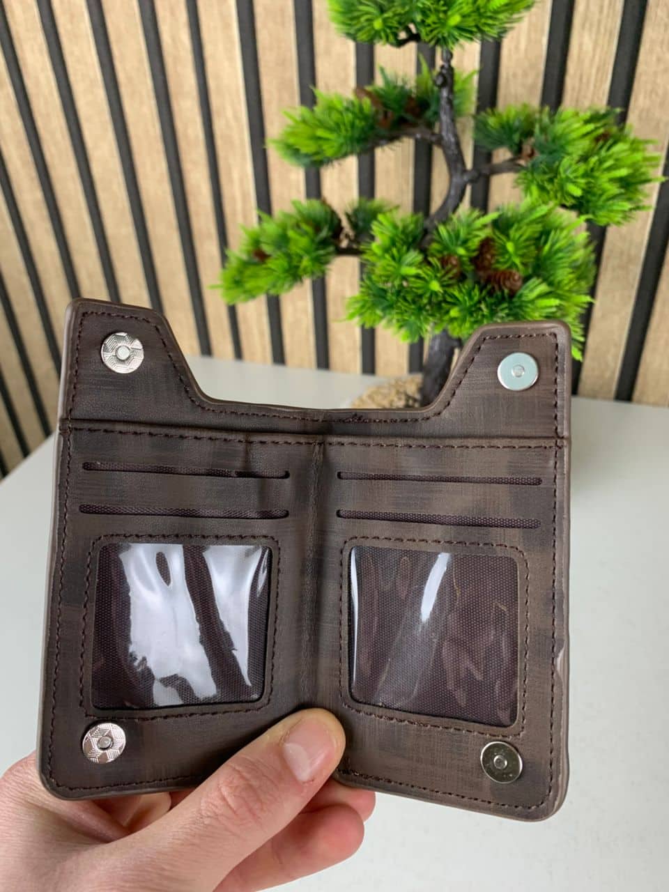 Étui portefeuille zippé pour téléphone avec emplacement de cartes – محفظة نقود وبطاقات - Accessoires - صورة 14