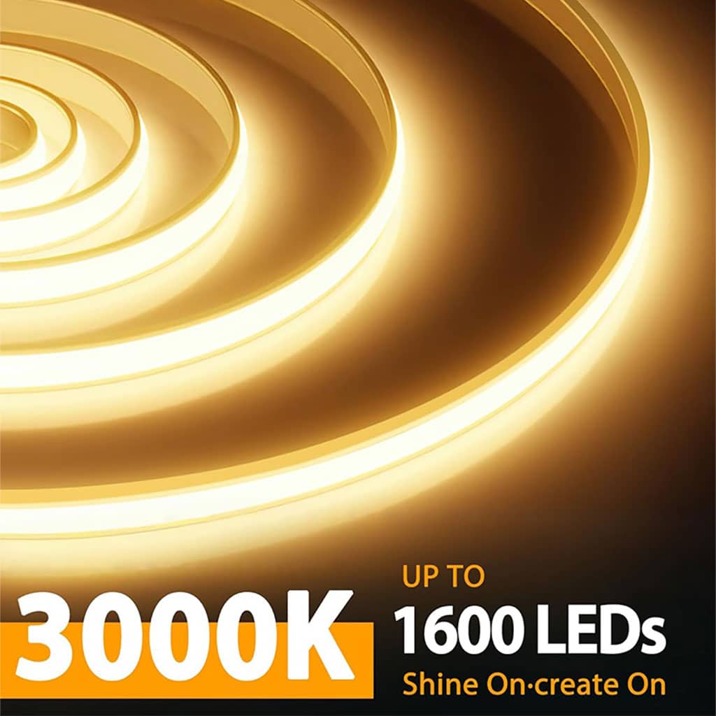 Bande LED lumineuse à détecteur de mouvement pour lit 3000K lumière chaude App Control - Électronique - صورة 3