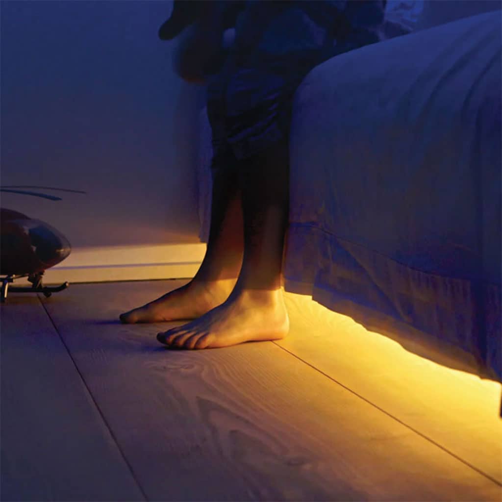 Bande LED lumineuse à détecteur de mouvement pour lit 3000K lumière chaude App Control - Électronique - صورة 6