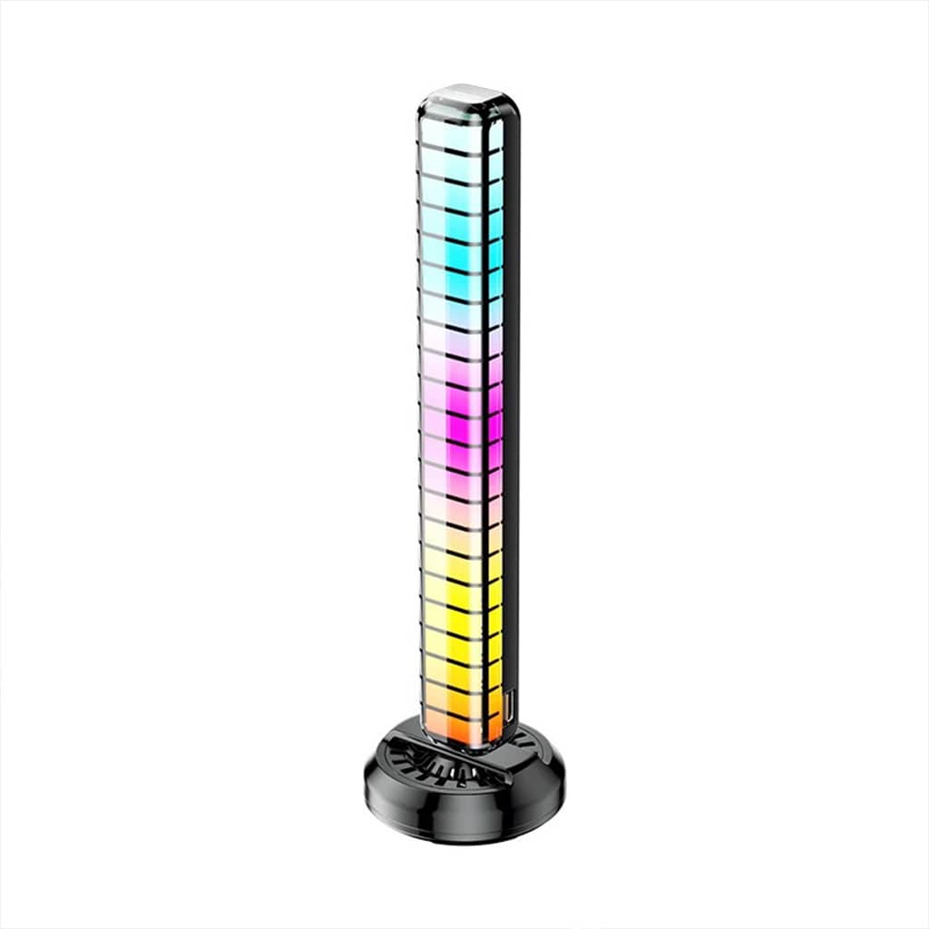Lampe d’ambiance musicale pour voiture avec humidificateur RGB 1Pcs – مصباح موسيقي للسيارة مع معطر جو - Accessoires Auto/Moto - صورة 4