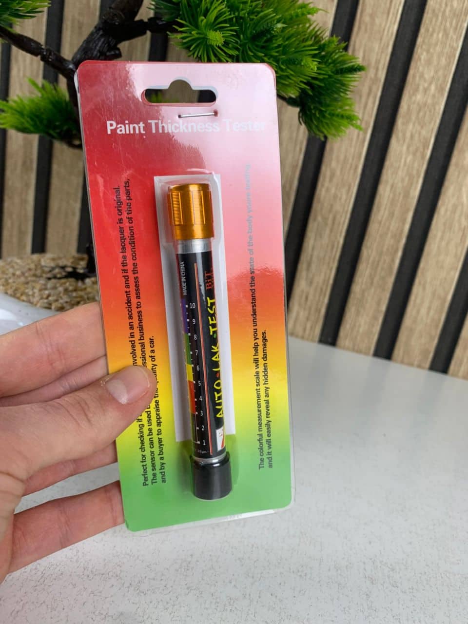 Testeur d’épaisseur de peinture avec échelle de pointe magnétique pour voitures - Accessoires Auto/Moto - صورة 7