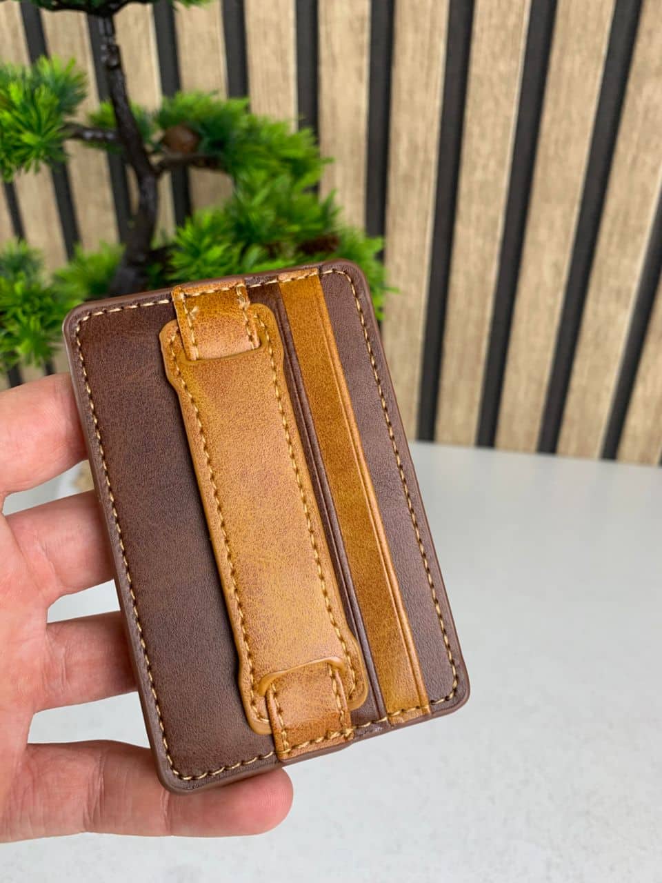 Étui porte-cartes pour téléphone portable auto-adhésif – حاملة بطاقات خلف الهاتف - Accessoires - صورة 9