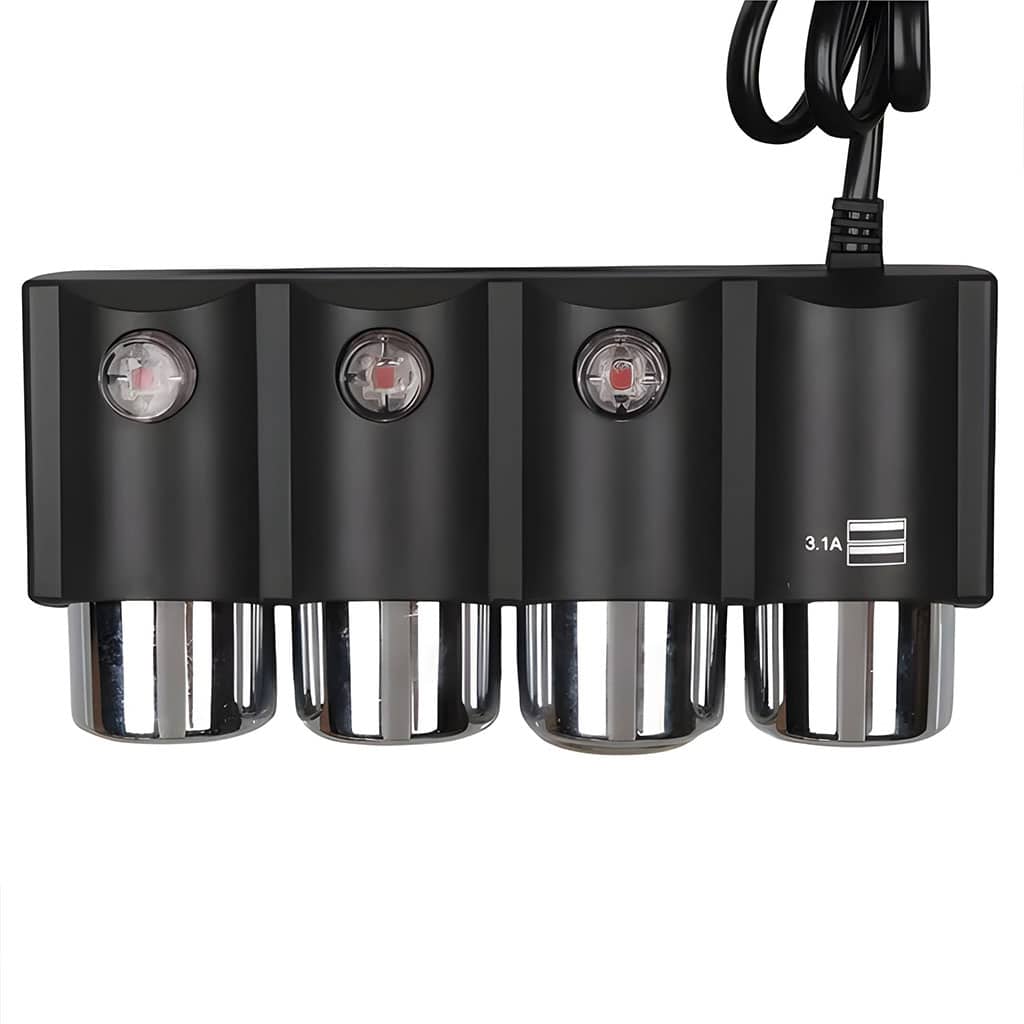 Olesson Extension allume cig-are OEM avec 2 ports charge rapide - Accessoires Auto/Moto - صورة 5