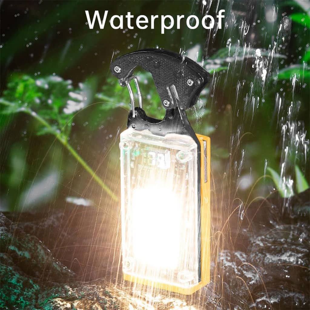 Lampe de poche COB 1000 lumens multifonction avec 6 modes d’éclairage – مصباح متعدد الوظائف - Camping et Randonnée - صورة 2