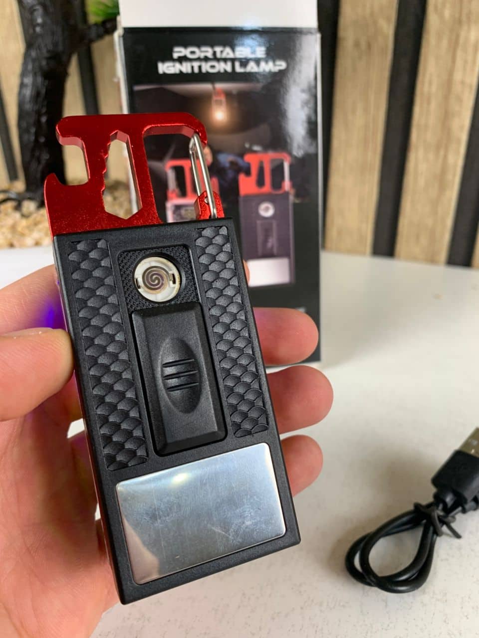 Lampe de poche COB 1000 lumens multifonction avec 6 modes d’éclairage – مصباح متعدد الوظائف - Camping et Randonnée - صورة 10