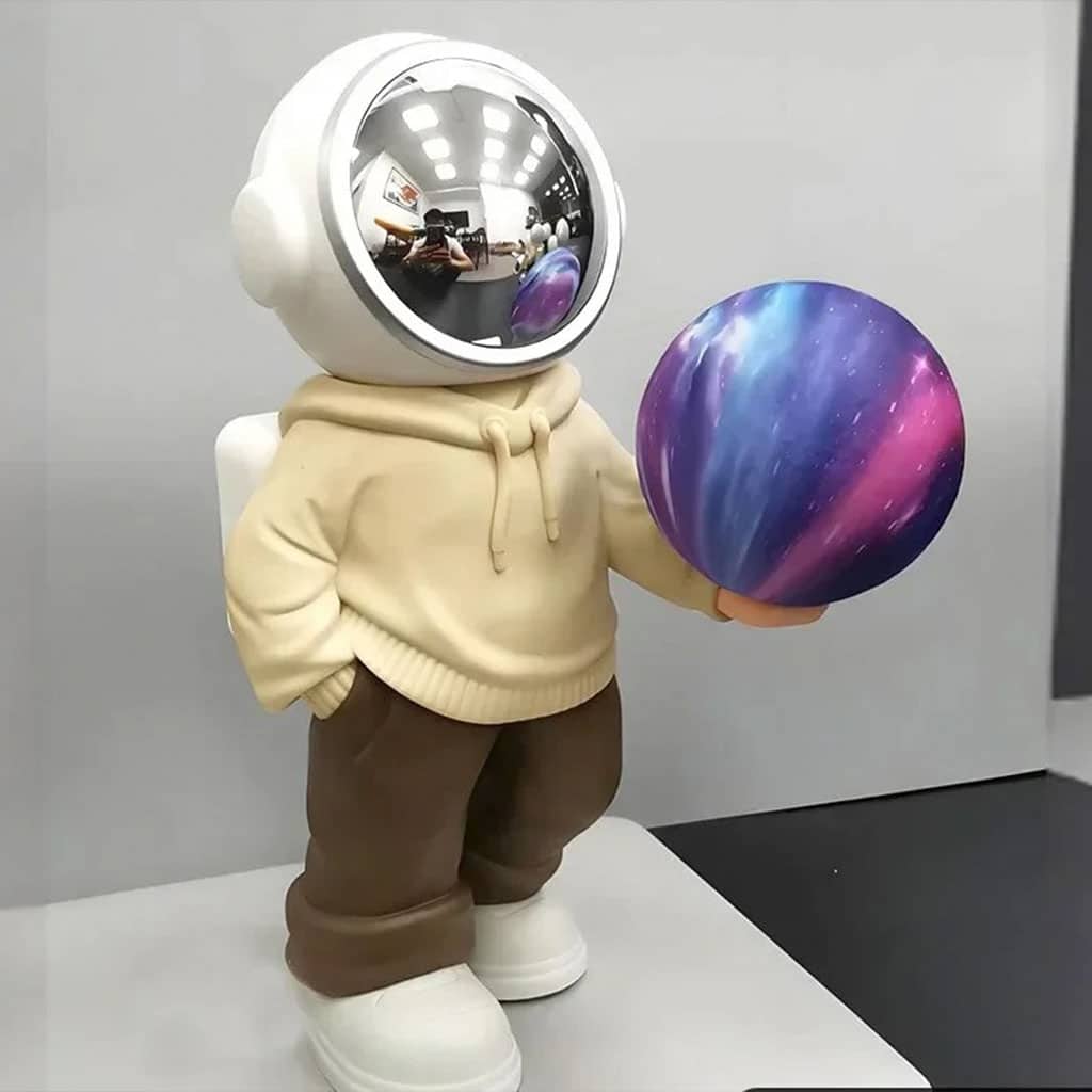 Enceinte bluetooth et lampe astronaute idéale pour la décoration de chambre YM-121 – مصباح ومكبر صوت بلوتوث - Électronique - صورة 3