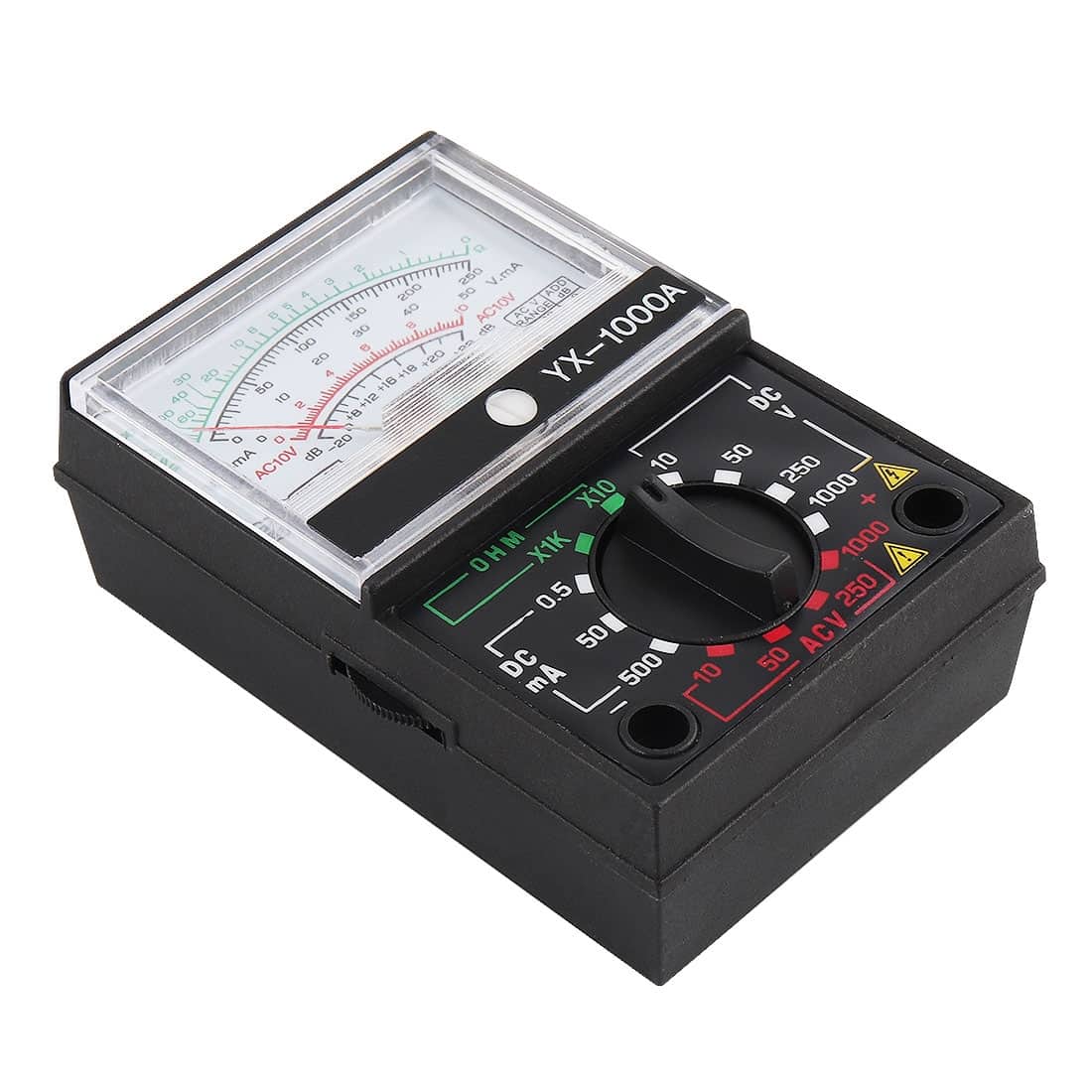 Multimètre Portable avec une paire de stylos de Test pour mesurer la tension DC AC et le courant continu YX-1000A - Outillage et Bricolage - صورة 2