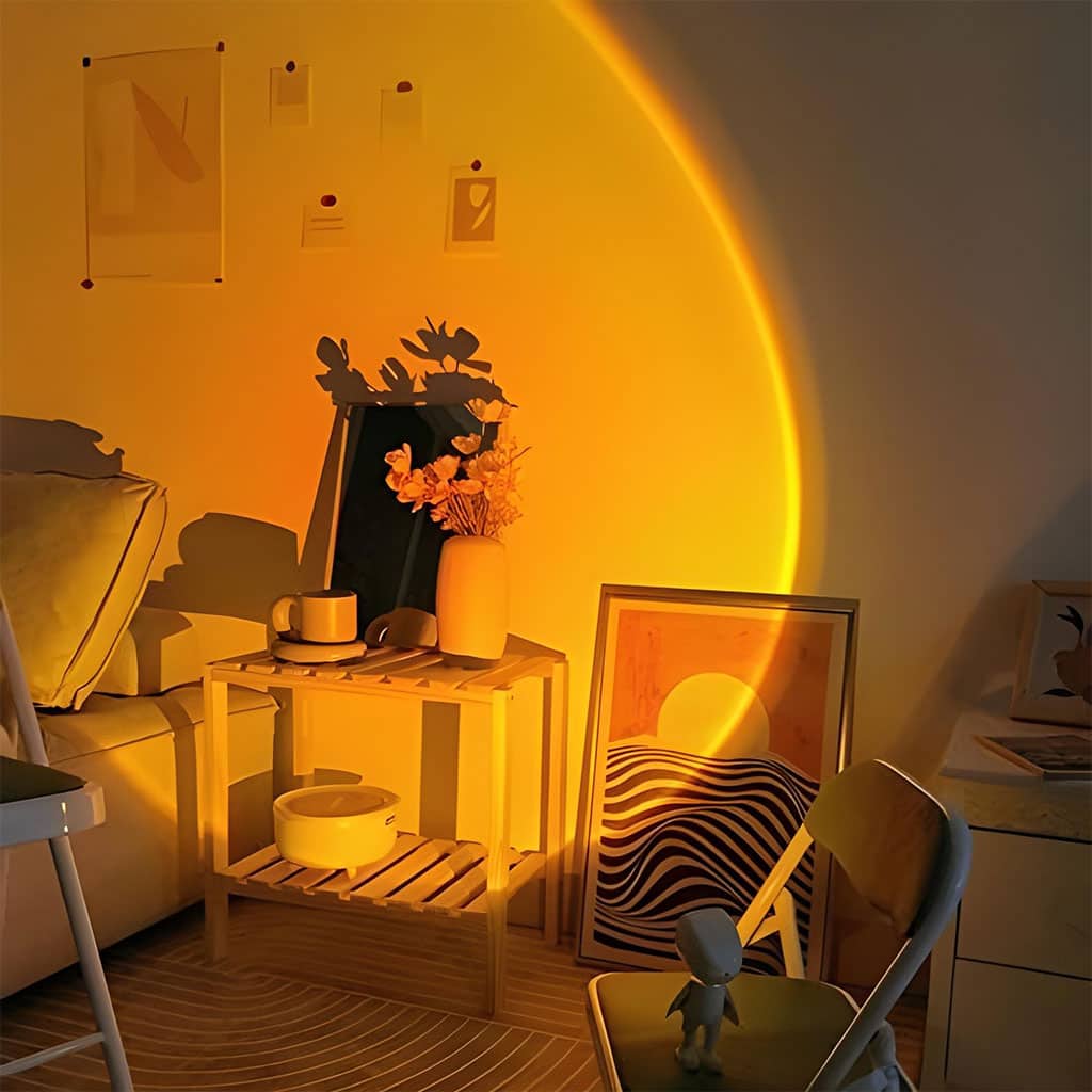 Astronaute Lampe de coucher de soleil pour chambre et décoration intérieure - Décoration - صورة 2