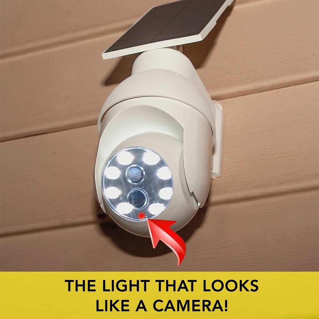 Faux caméra et lampe solaire à détecteur de mouvement – مصباح ليلي على شكل كاميرة - Outillage et Bricolage - صورة 3
