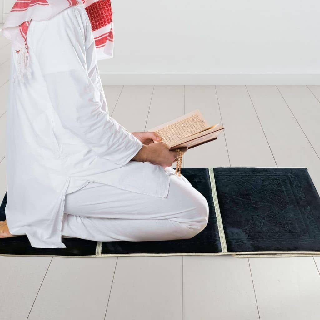 Tapis de Prière Sultan Pliable avec Dossier et Poche Arrière V2 – سجادة صلاة سلطان قابلة للطي مع مسند ظهر - Divers - صورة 3