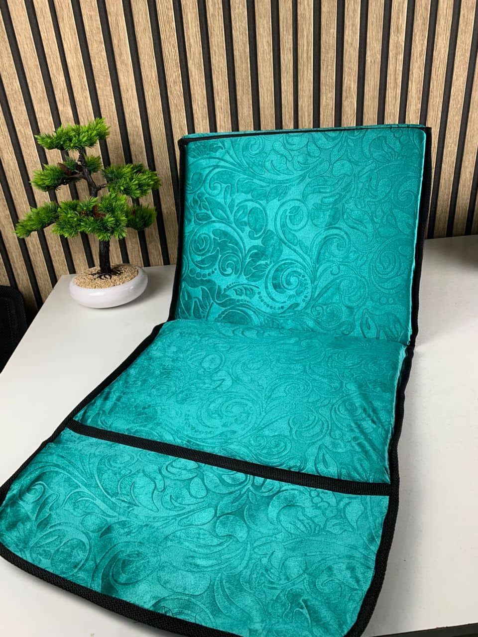 Tapis de Prière Sultan Pliable avec Dossier et Poche Arrière V2 – سجادة صلاة سلطان قابلة للطي مع مسند ظهر - Divers - صورة 14