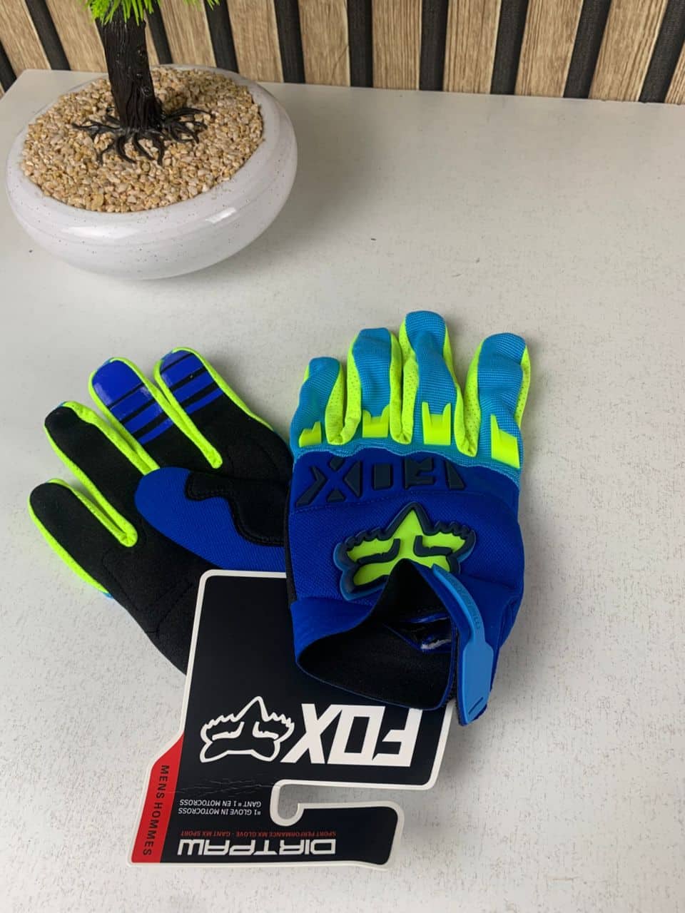 Gants Fox Racing pour motocross, tactiles – قفازات فوكس ريسينغ للدراجات النارية - Accessoires Auto/Moto - صورة 12