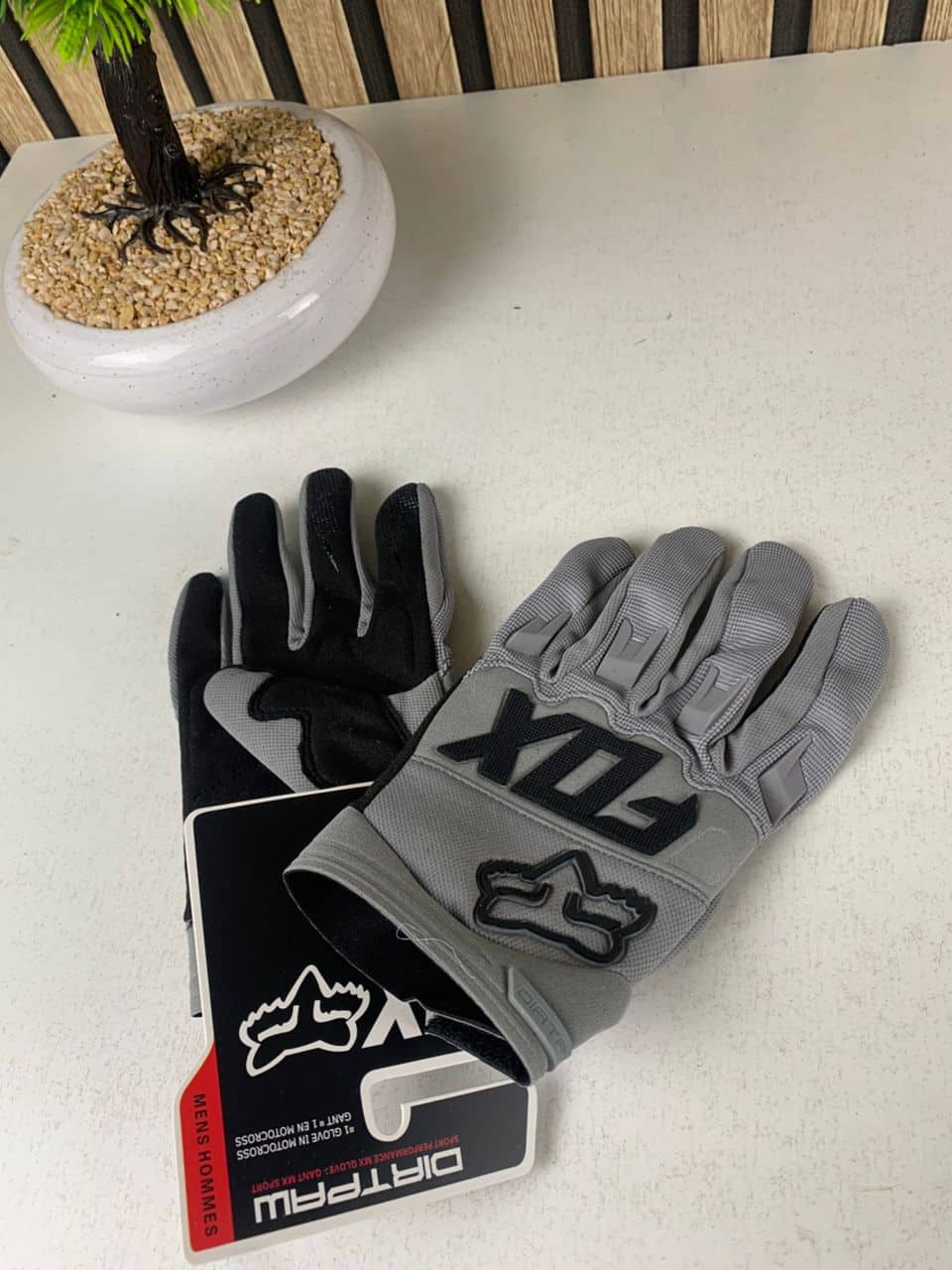 Gants Fox Racing pour motocross, tactiles – قفازات فوكس ريسينغ للدراجات النارية - Accessoires Auto/Moto - صورة 4