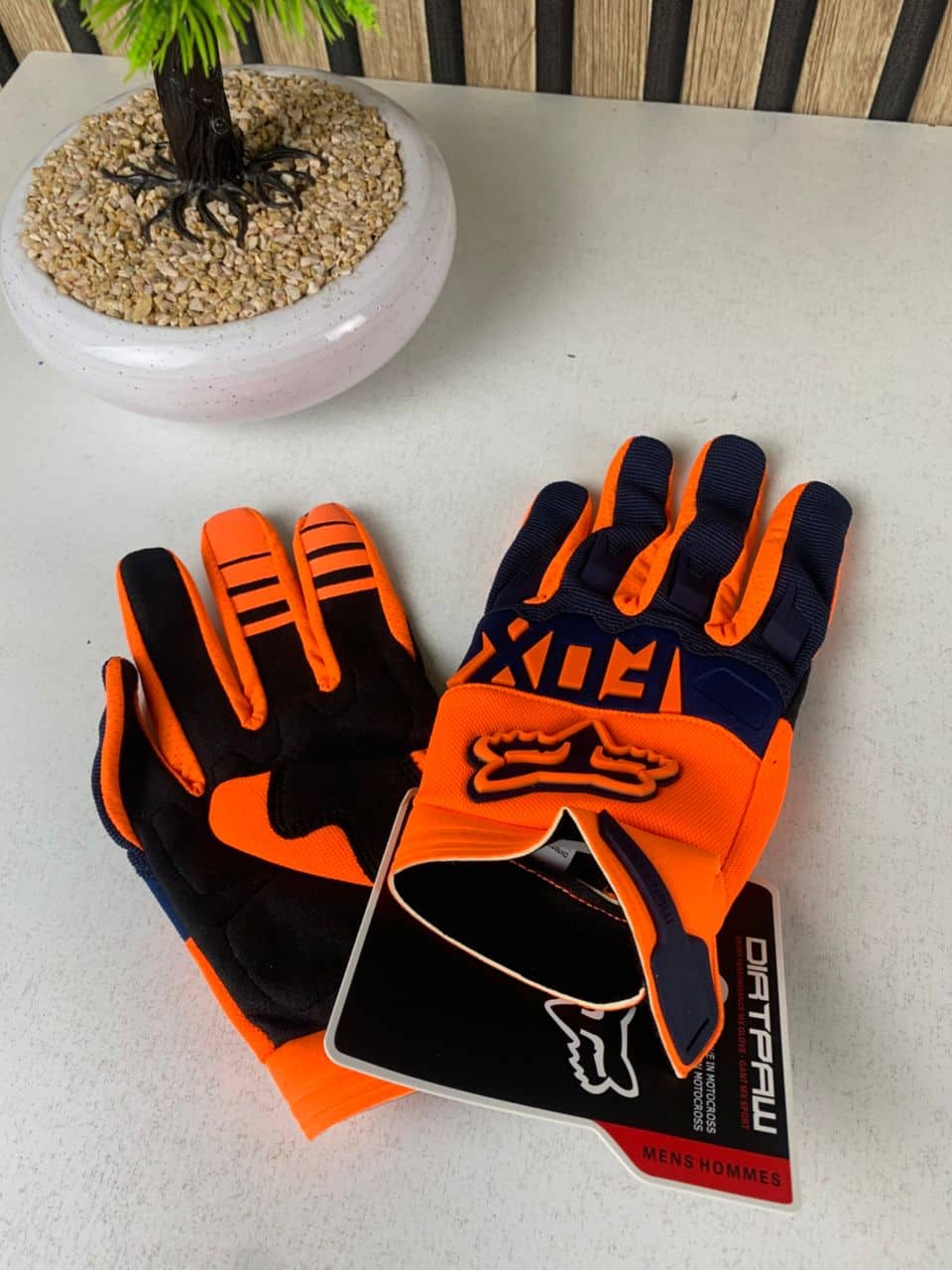 Gants Fox Racing pour motocross, tactiles – قفازات فوكس ريسينغ للدراجات النارية - Accessoires Auto/Moto - صورة 10