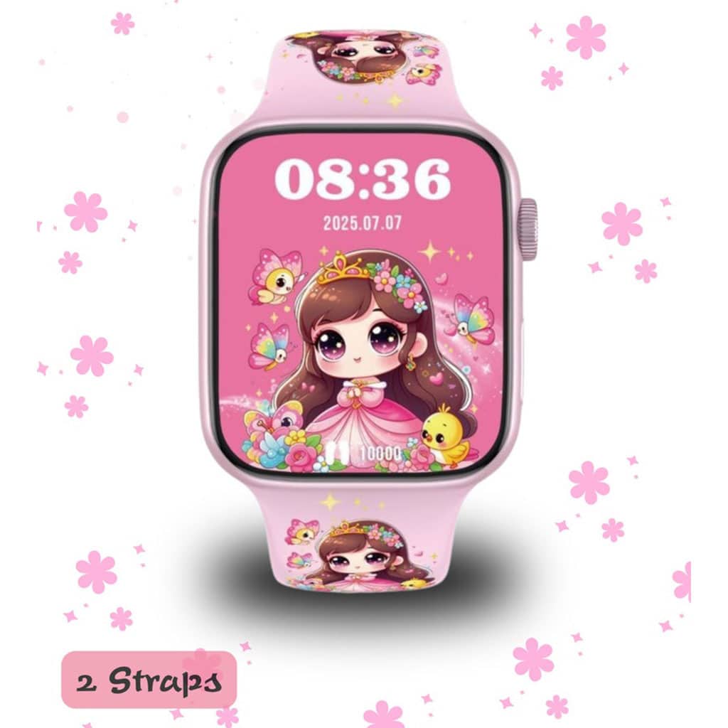 Smartwatch Modio MW20 Mini pour filles et garçons avec 2 bracelets – ساعة ذكية للأطفال - Électronique - صورة 3