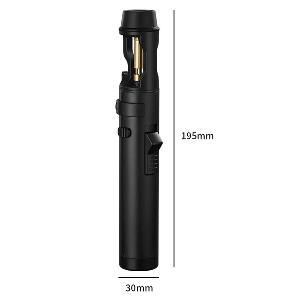 Briquet électrique Jet Flamme avec verrouillage de sécurité et ouvre bouteille - Camping et Randonnée - صورة 5