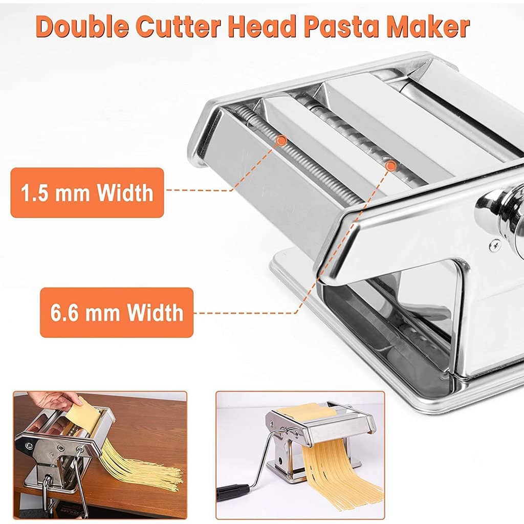 Machine À Pâtes et Nouilles Manuelle 3en1 Sonashi SPM-151 – ماكينة تحضير العجائن - Cuisine - صورة 4