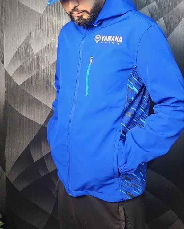 Yamaha Racing Veste Softshell à Capuche Unisexe – سترة ياماها جودة عالية - Accessoires Auto/Moto - صورة 8