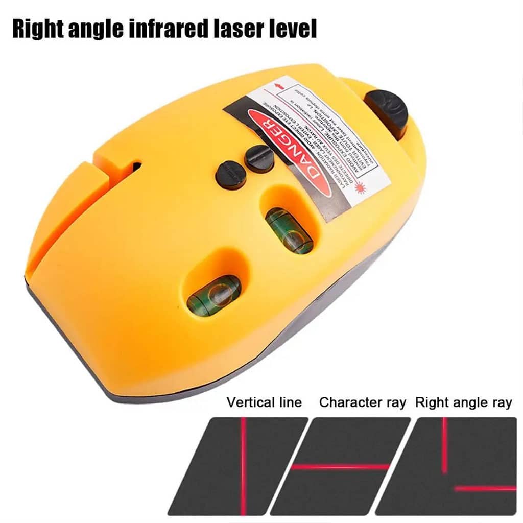 Balance Laser électronique Portable à 90 degrés – جهاز تحديد مستوى ليزر - Outillage et Bricolage - صورة 3