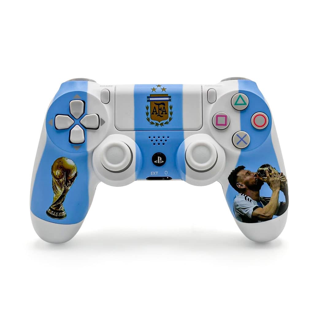 SONY DualShock Manette PS4 Sans Fil, Batterie Rechargeable (High Copy) – Edition Argentina - Jouet & Gaming - صورة 2