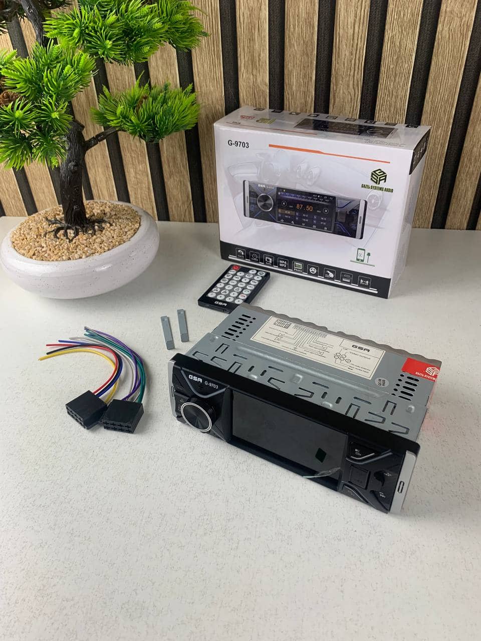 Poste Radio Multimedia Bluetooth USB/MicroSD/Aux G-9703 – جهاز راديو مع منفذ تشغيل الكاميرا - Accessoires Auto/Moto - صورة 9