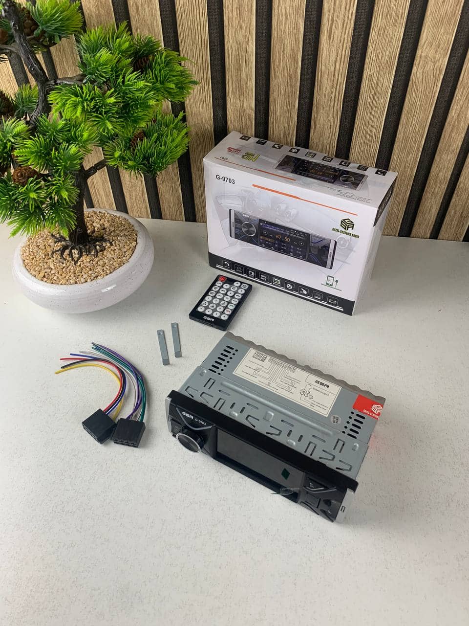 Poste Radio Multimedia Bluetooth USB/MicroSD/Aux G-9703 – جهاز راديو مع منفذ تشغيل الكاميرا - Accessoires Auto/Moto - صورة 10