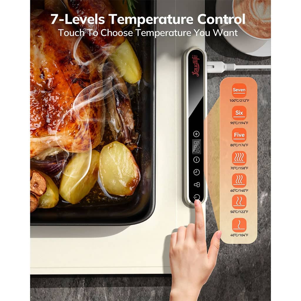 Tapis électrique chauffant en silicone alimentaire à température réglable – بساط تسخين المأكولات - Cuisine - صورة 6