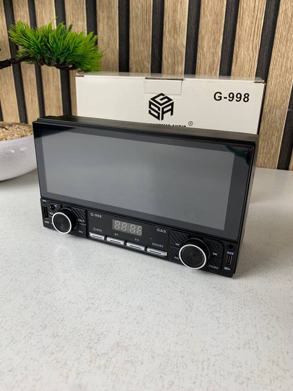 Autoradio 2-DIN avec écran tactile, USB-C, Bluetooth, Wi-Fi, CarPlay et Android Auto – جهاز راديو سيارة - Accessoires Auto/Moto - صورة 8