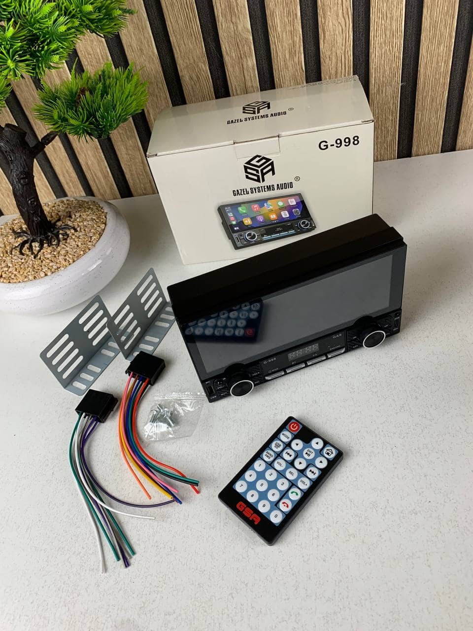 Autoradio 2-DIN avec écran tactile, USB-C, Bluetooth, Wi-Fi, CarPlay et Android Auto – جهاز راديو سيارة - Accessoires Auto/Moto - صورة 10