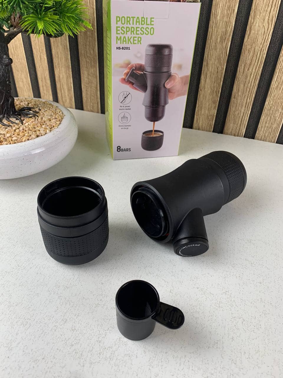 Machine à expresso portable idéale pour le déplacement et et les activités de plein air – ماكينة صنع القهوة محمولة - Maison - صورة 11