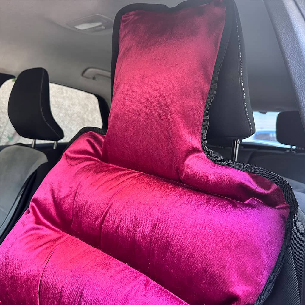 Housse de Protection Siège Auto en Velours Rembourrée Confortable et Moelleux – فرشة مقعد السيارة جد مريحة - Accessoires Auto/Moto - صورة 3