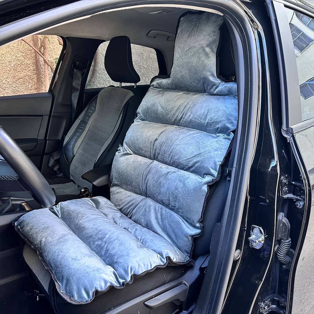 Housse de Protection Siège Auto en Velours Rembourrée Confortable et Moelleux – فرشة مقعد السيارة جد مريحة - Accessoires Auto/Moto - صورة 7