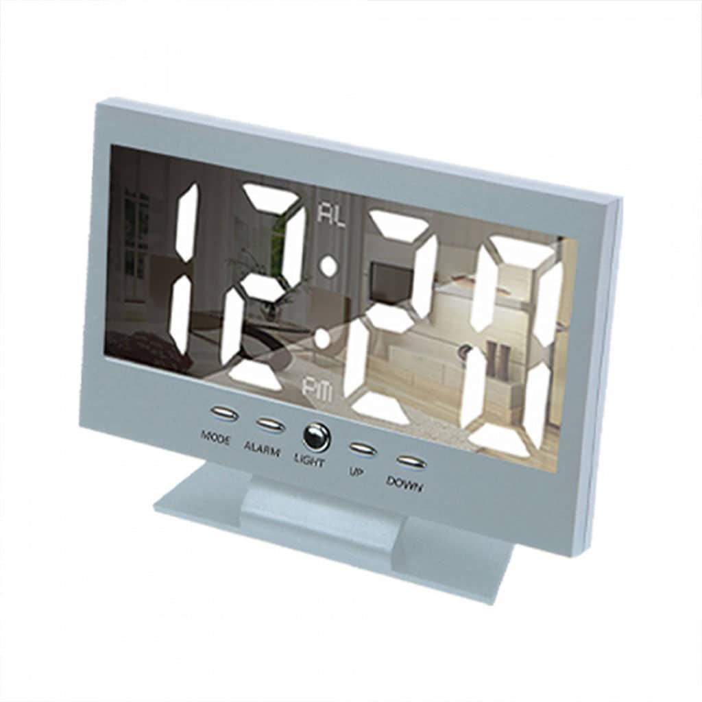 Réveil Numérique Miroir LED Moderne DS-8082L – ساعة منبه رقمي - Électronique - صورة 6