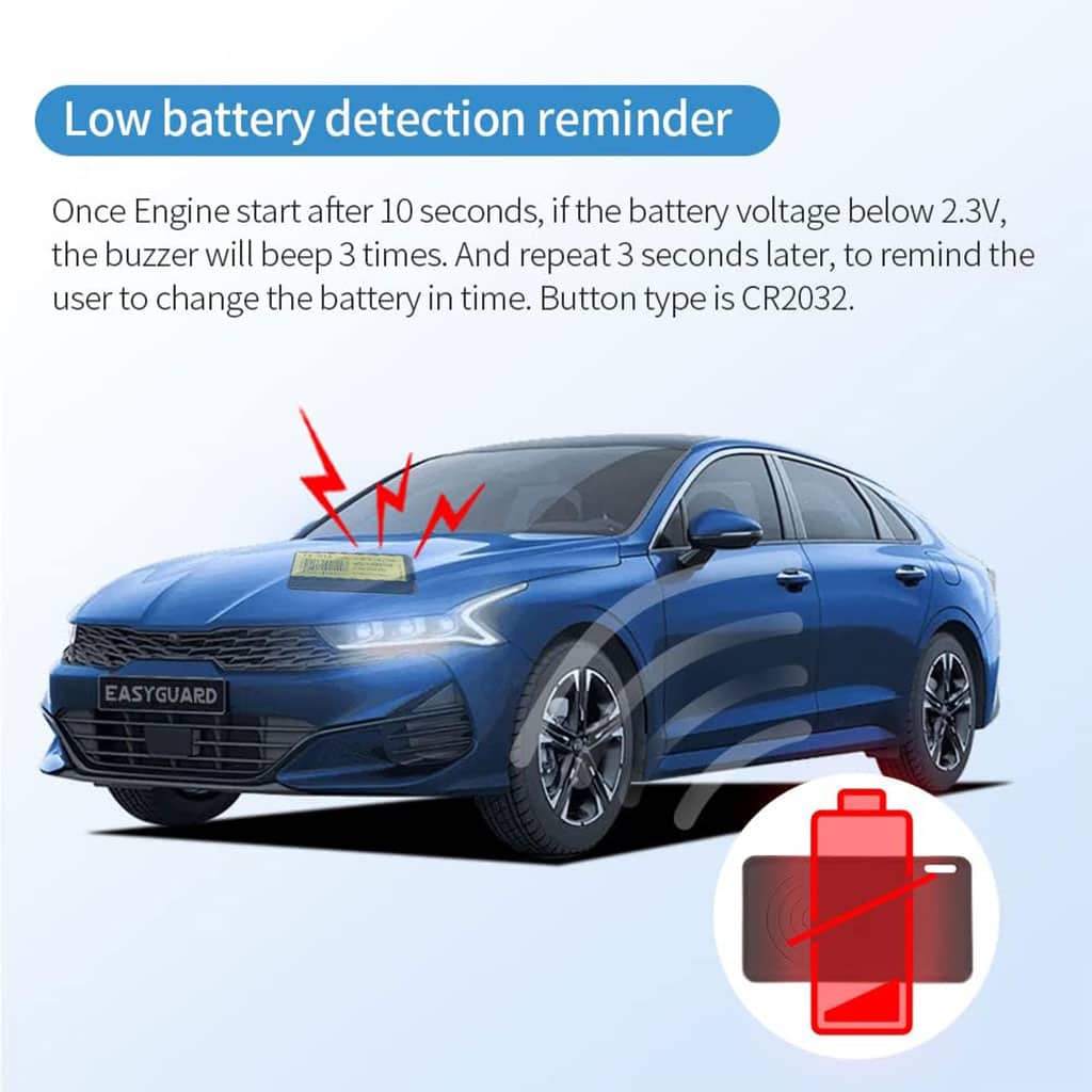 Système d'immobilisation de voiture avec verrouillage/déverrouillage automatique du moteur - نظام منع تشغيل السيارة - Accessoires Auto/Moto - صورة 5