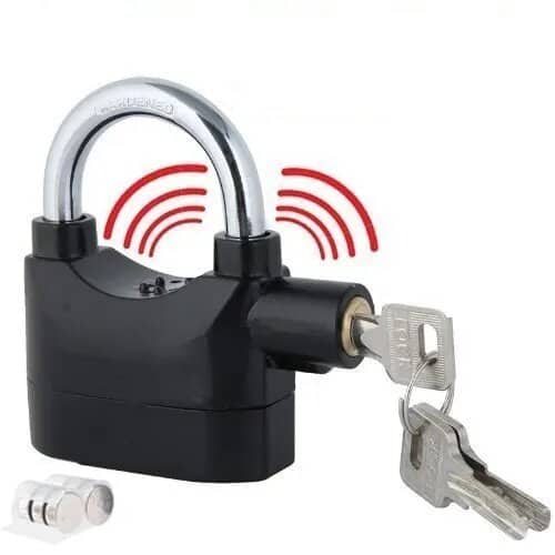 Cadenas d'alarme étanche à sirène 110 décibels - Outillage et Bricolage - صورة 5