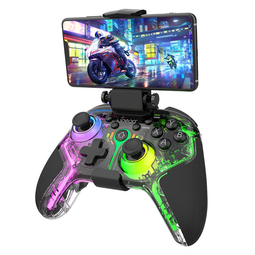 Manette de jeu sans fil IPEGA PG-9666TH avec poignets lumineux RGB - يد تحكم لاسلكية - Jouet & Gaming - صورة 4