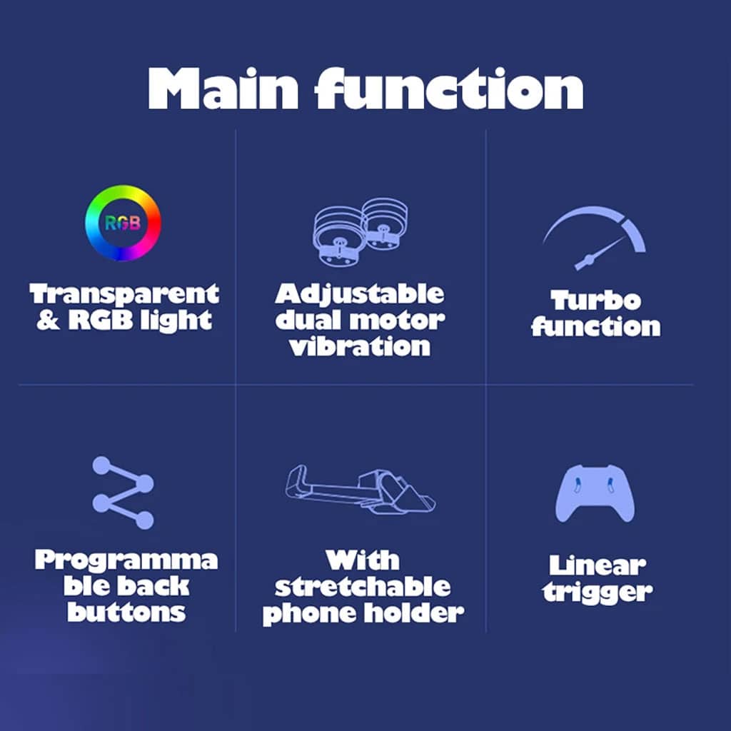 Manette de jeu sans fil IPEGA PG-9666TH avec poignets lumineux RGB - يد تحكم لاسلكية - Jouet & Gaming - صورة 7