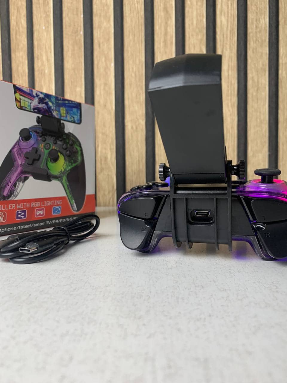Manette de jeu sans fil IPEGA PG-9666TH avec poignets lumineux RGB - يد تحكم لاسلكية - Jouet & Gaming - صورة 10