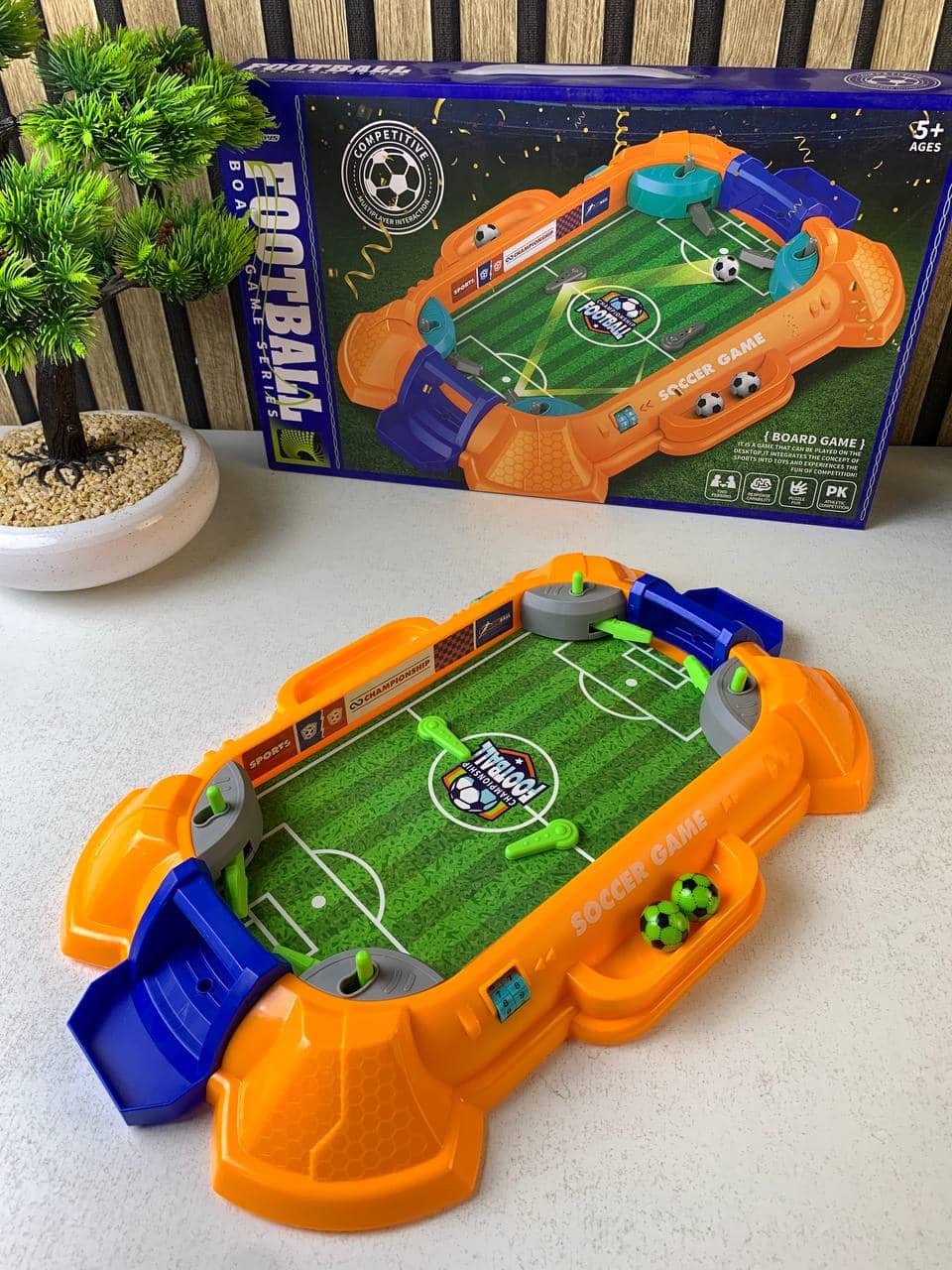 Mini Jeu de baby-foot table pour enfnats et adultes - لعبة بابي فوت الطاولة - Jouet & Gaming - صورة 9