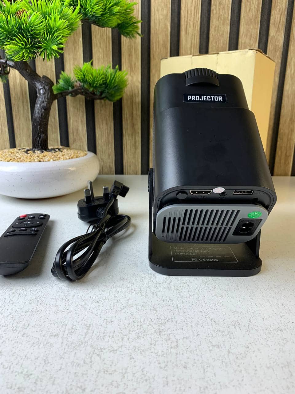 Projecteur portable Full HD HY320 Android 11 WiFi6 et Bluetooth 5.0 - جهاز عرض ذكي - Électronique - صورة 10