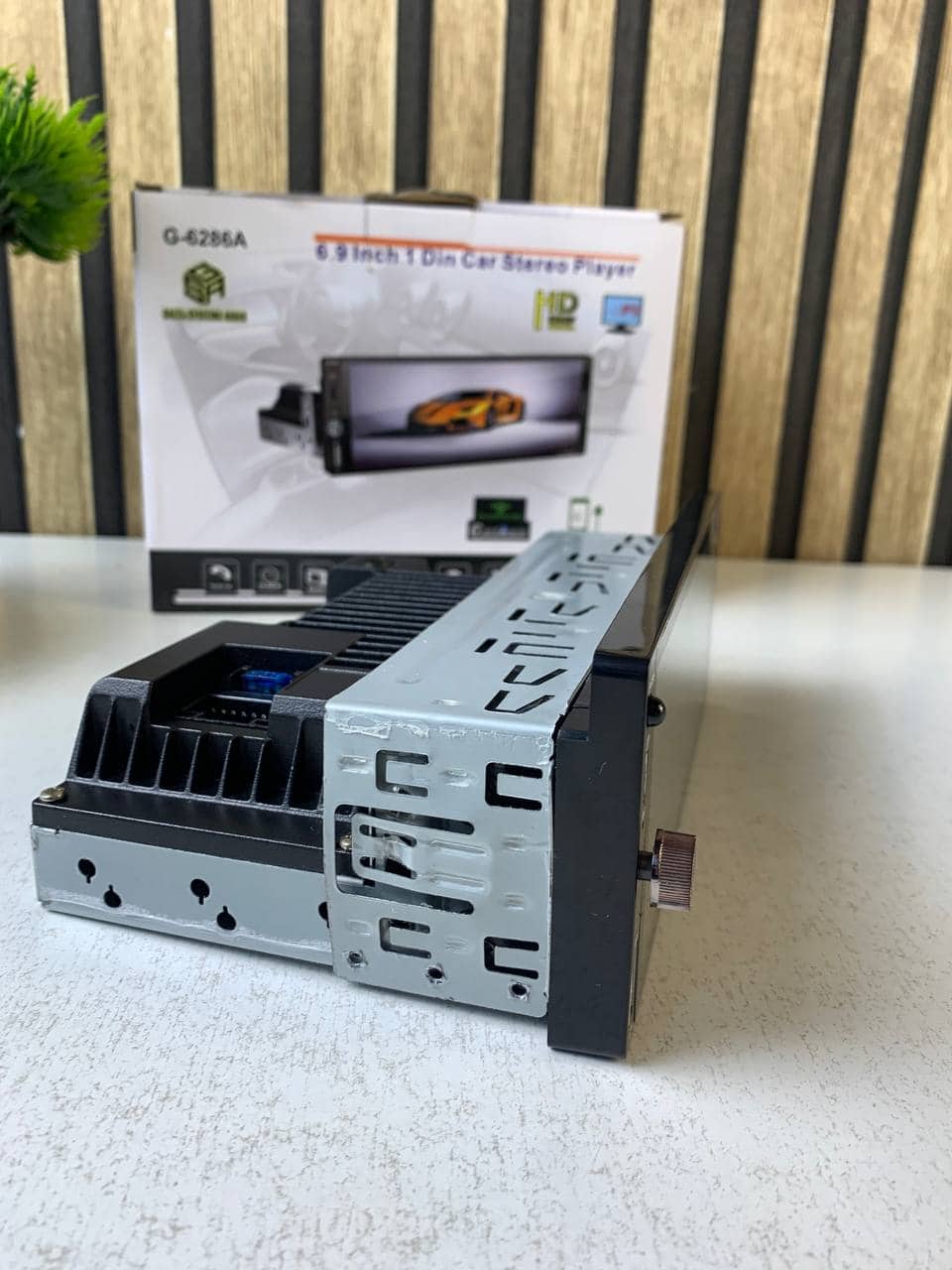 Autoradio 1 DIN avec écran Tactile de 6,9 Pouces Compatible avec Apple CarPlay Wireless/Android Auto - جهاز راديو سيارة - Accessoires Auto/Moto - صورة 11