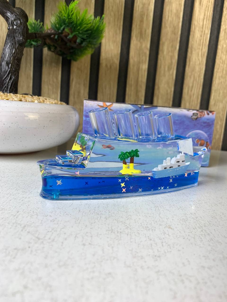 Décoration en forme de bateau de croisière insubmersible - زينة على شكل سفينة سياحية لا تغرق - Décoration - صورة 8