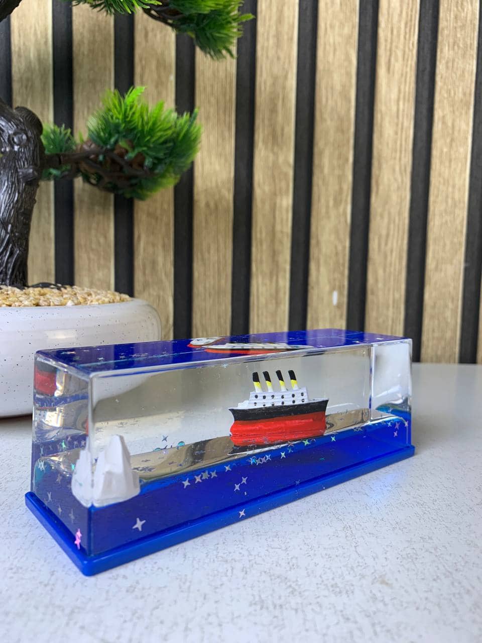 Décoration en forme de bateau de croisière insubmersible V2 - زينة على شكل سفينة سياحية لا تغرق - Décoration - صورة 8