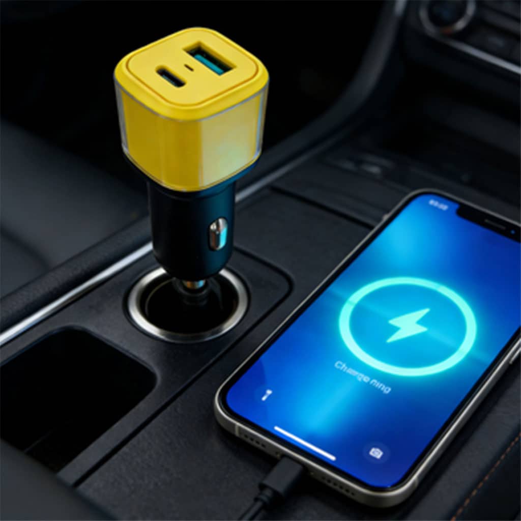 Chargeur Voiture 3en1 Fast Charge 45W - شاحن سيارة سريع - Électronique - صورة 3