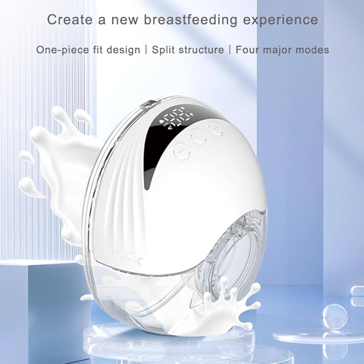 Tire Lait Electrique Mains Libres MY-375 4 Modes 12 Niveaux - جهاز إستخراج الحليب - Maternité - صورة 6