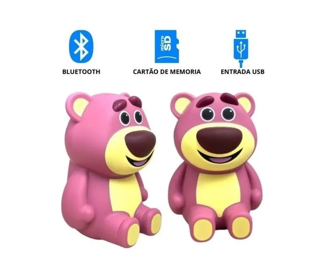 Haut Parleur Bluetooth Urso Lotso-a2 8W sans fil V5.3 - مكبر صوت بلوتوث محمول - Jouet & Gaming - صورة 3