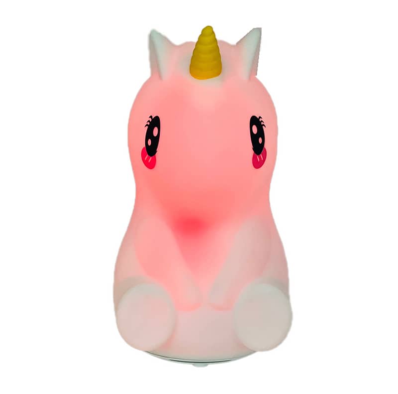Haut-parleur sans fil de dessin animé licorne avec microphone karaoké LS-10BM - مكبر صوت مع ميكروفون لاسلكي مدمج - Jouet & Gaming - صورة 8