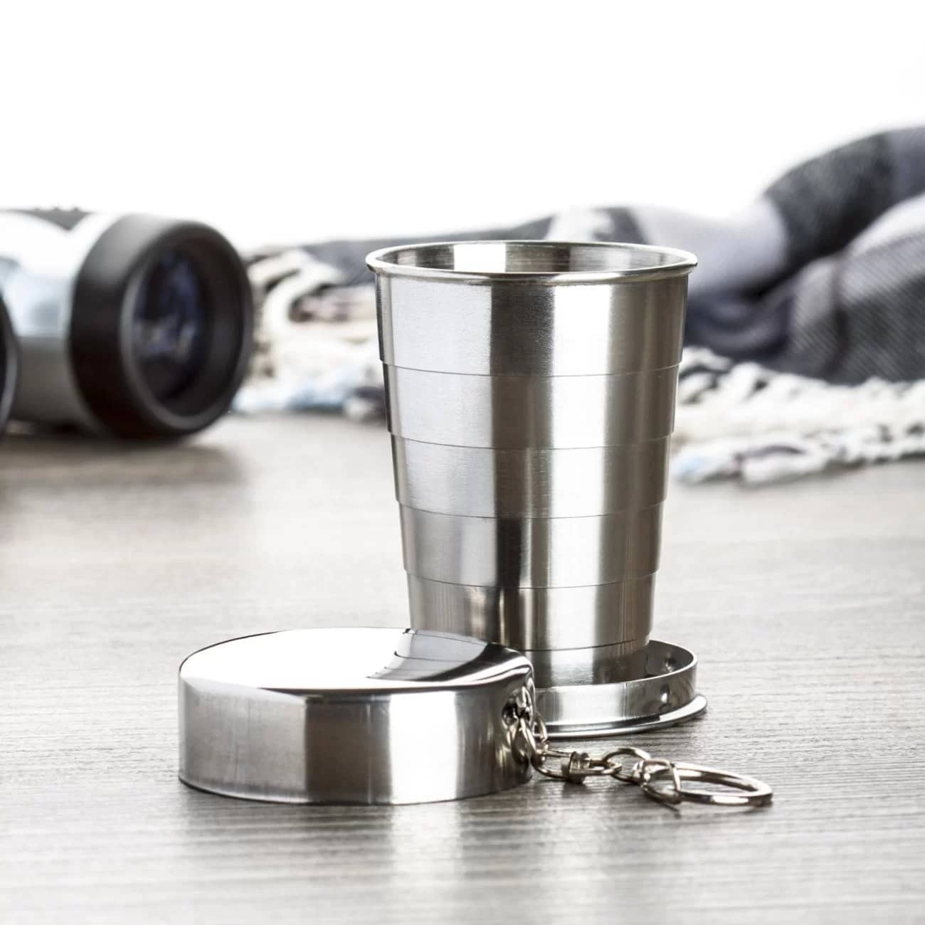 Mug de camping pratique idéal pour les boissons avec crochet de suspension - كوب مشروبات قابل للطي - Camping et Randonnée - صورة 2