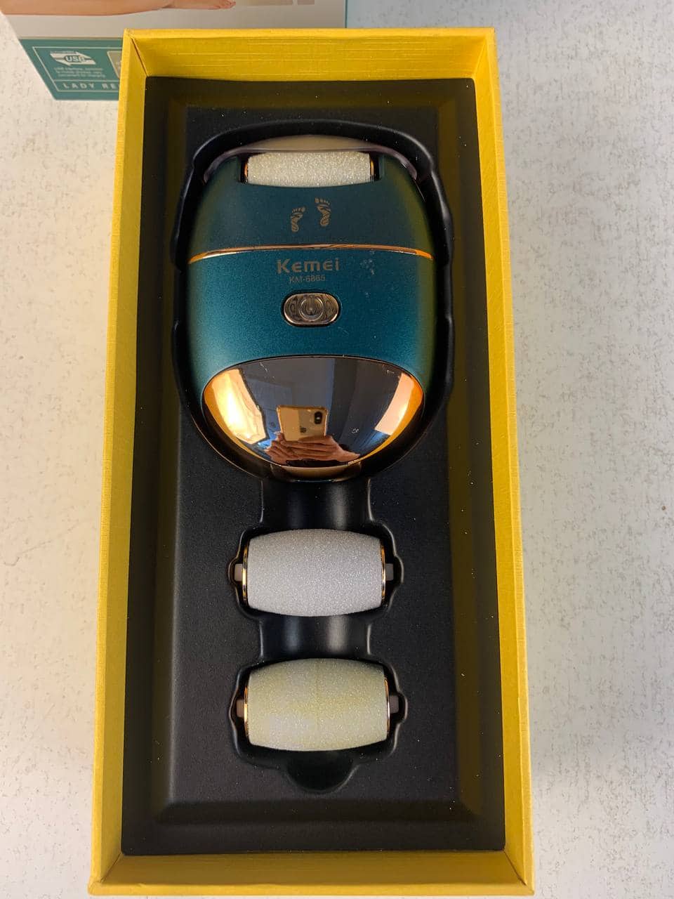 Exfoliant pour les pieds Kemei KM-6865 - مقشر القدمين من كيمي - Électronique - صورة 5